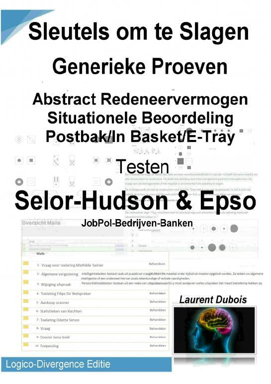 SLEUTELS SELOR-HUDSON & EPSO GENERIEK