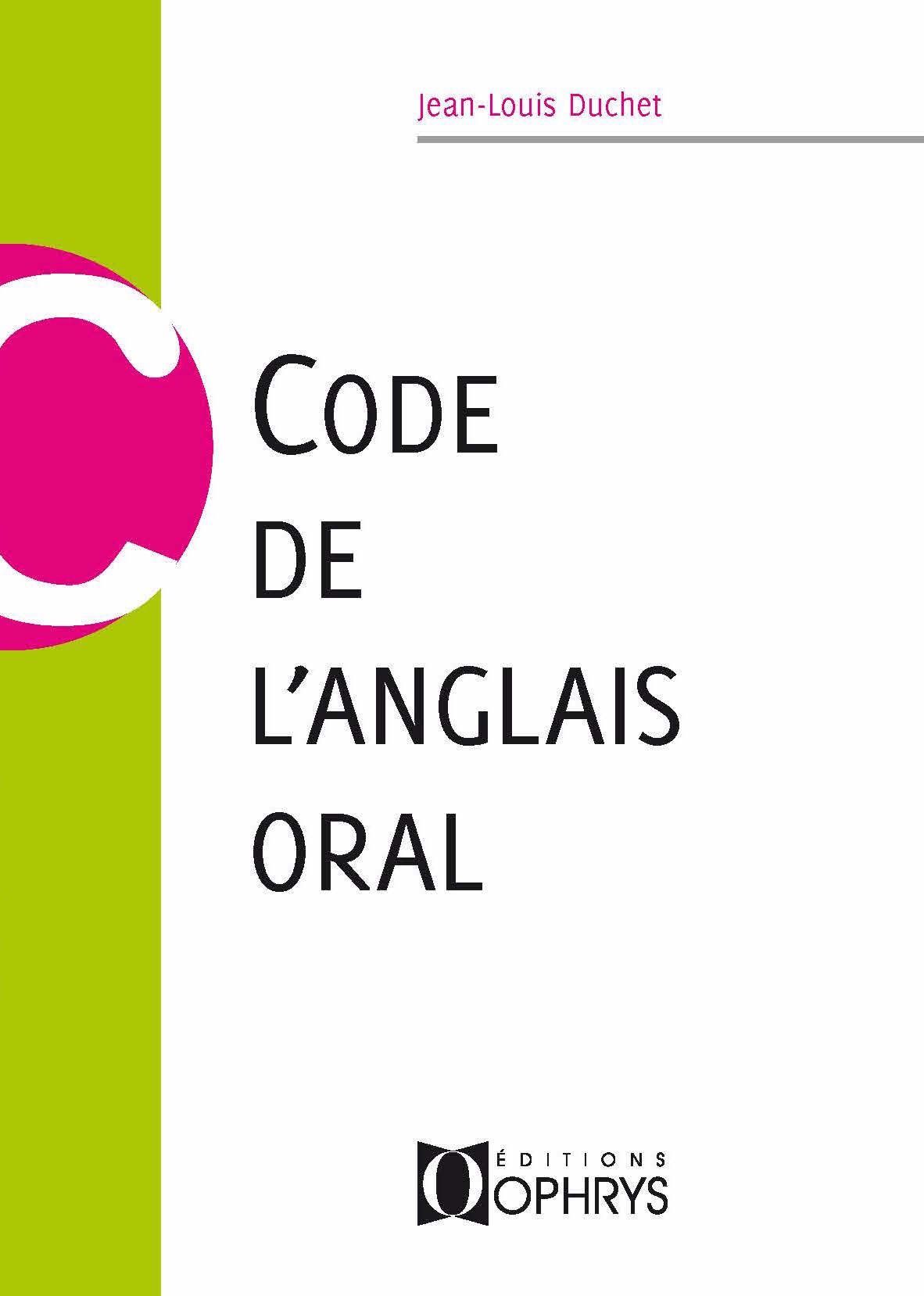 Code de l'anglais oral