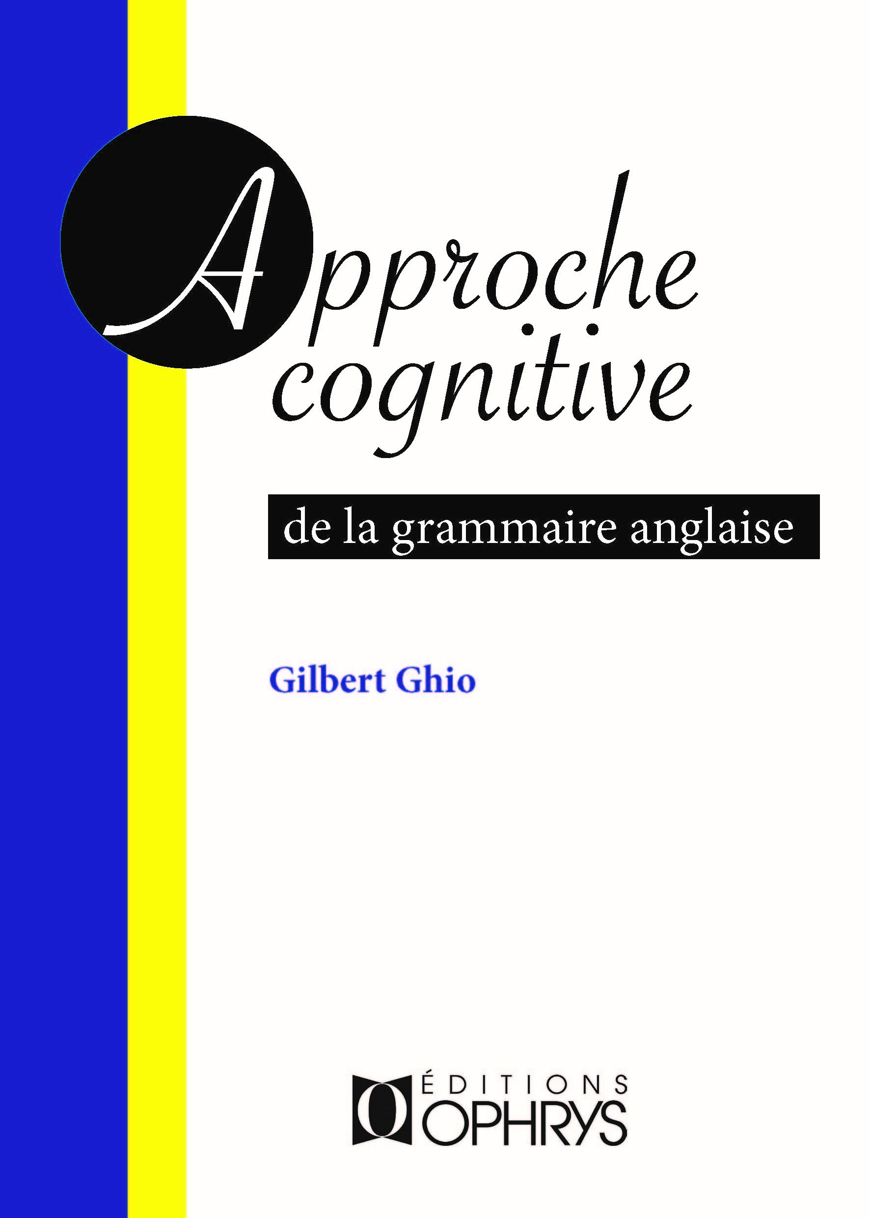 Approche cognitive de la grammaire anglaise