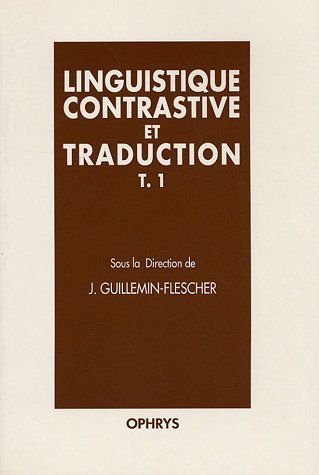 Linguistique contrastive et traduction