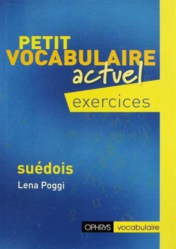 Petit vocabulaire actuel Suédois 