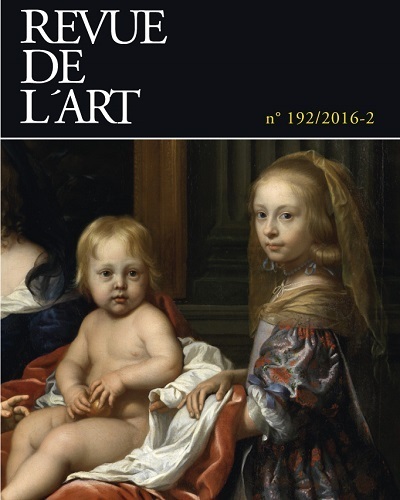 REVUE DE L'ART - N 192/2016-2