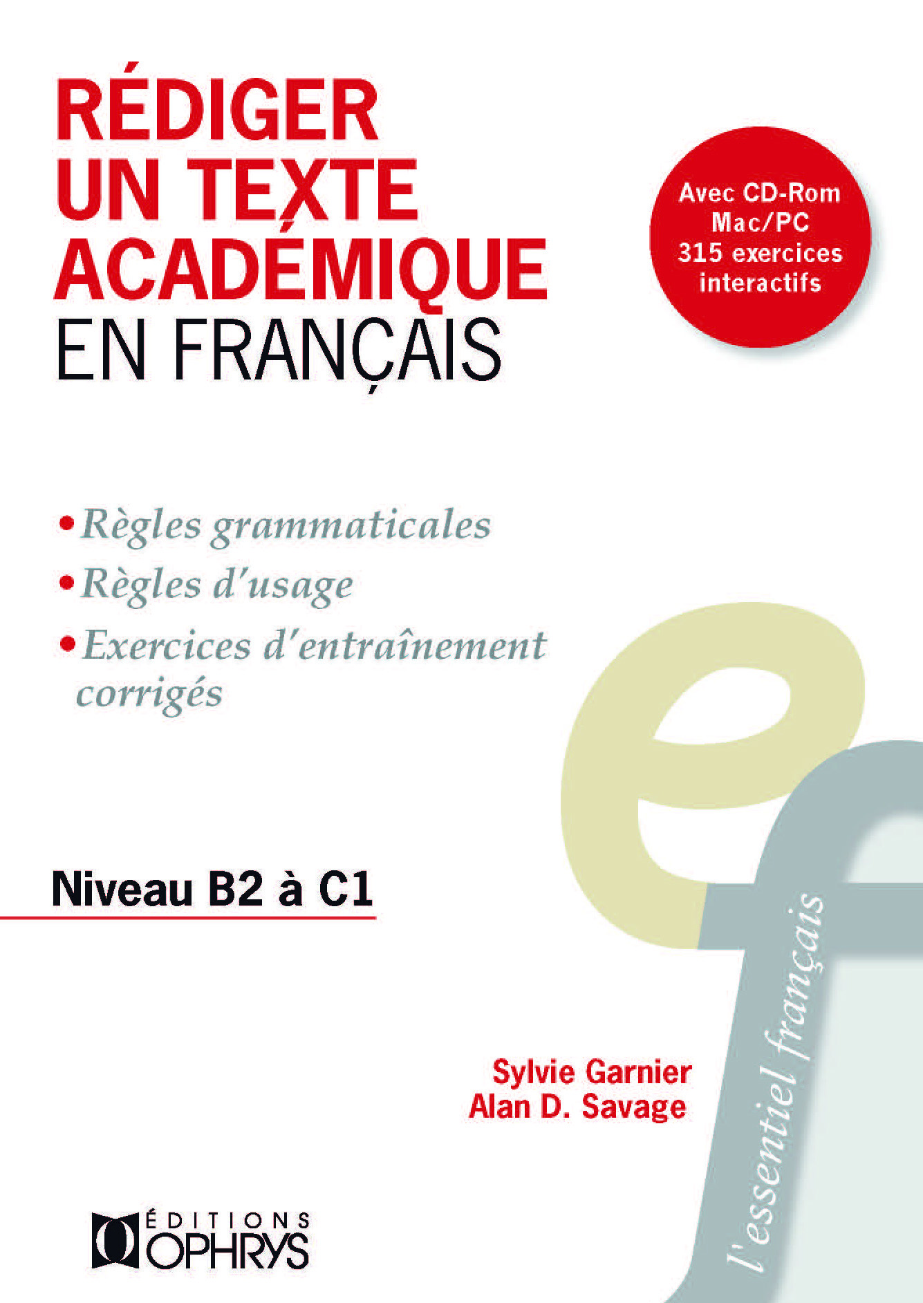 Rédiger un texte académique en français 