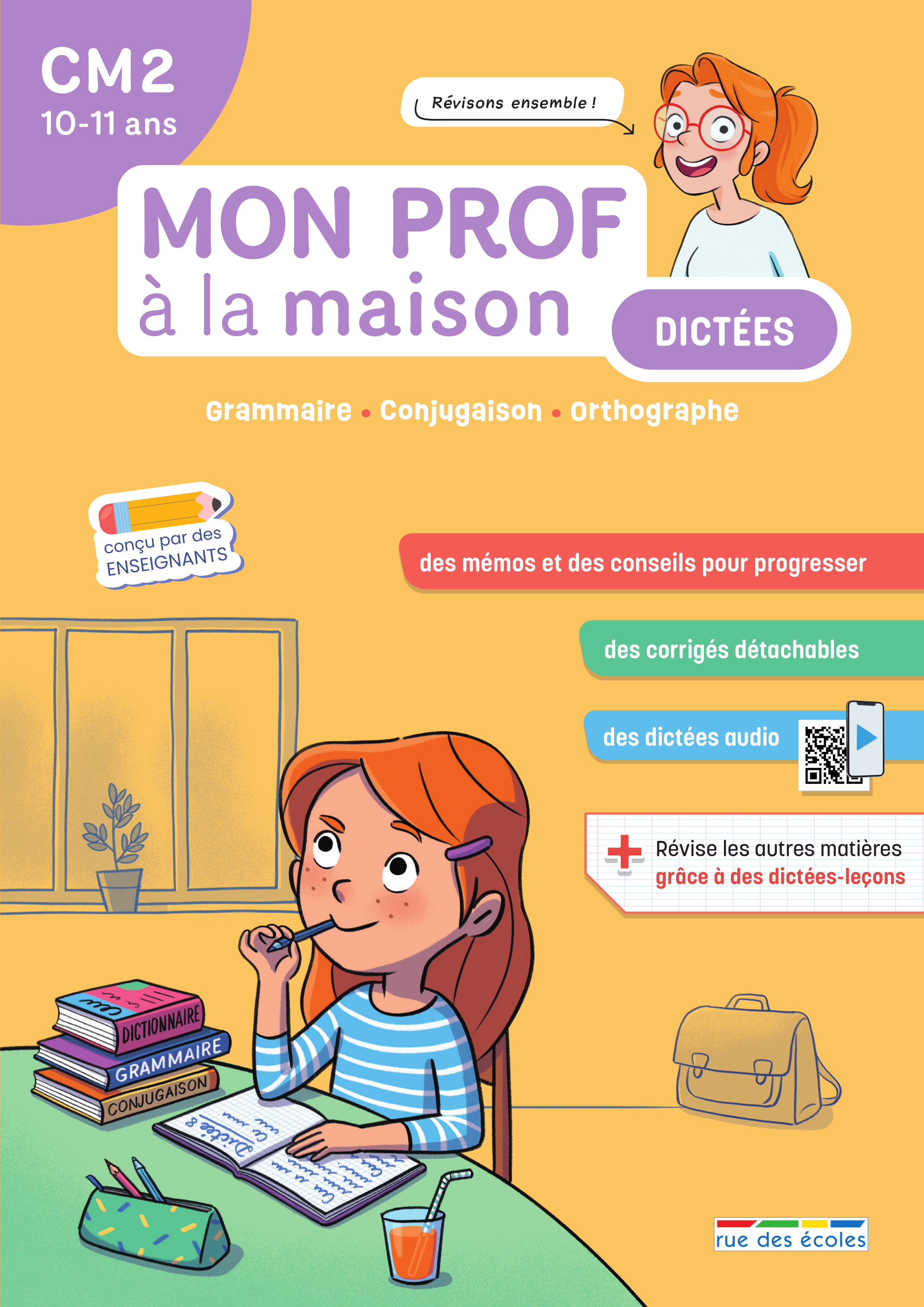 Mon prof à la maison - Dictées CM2