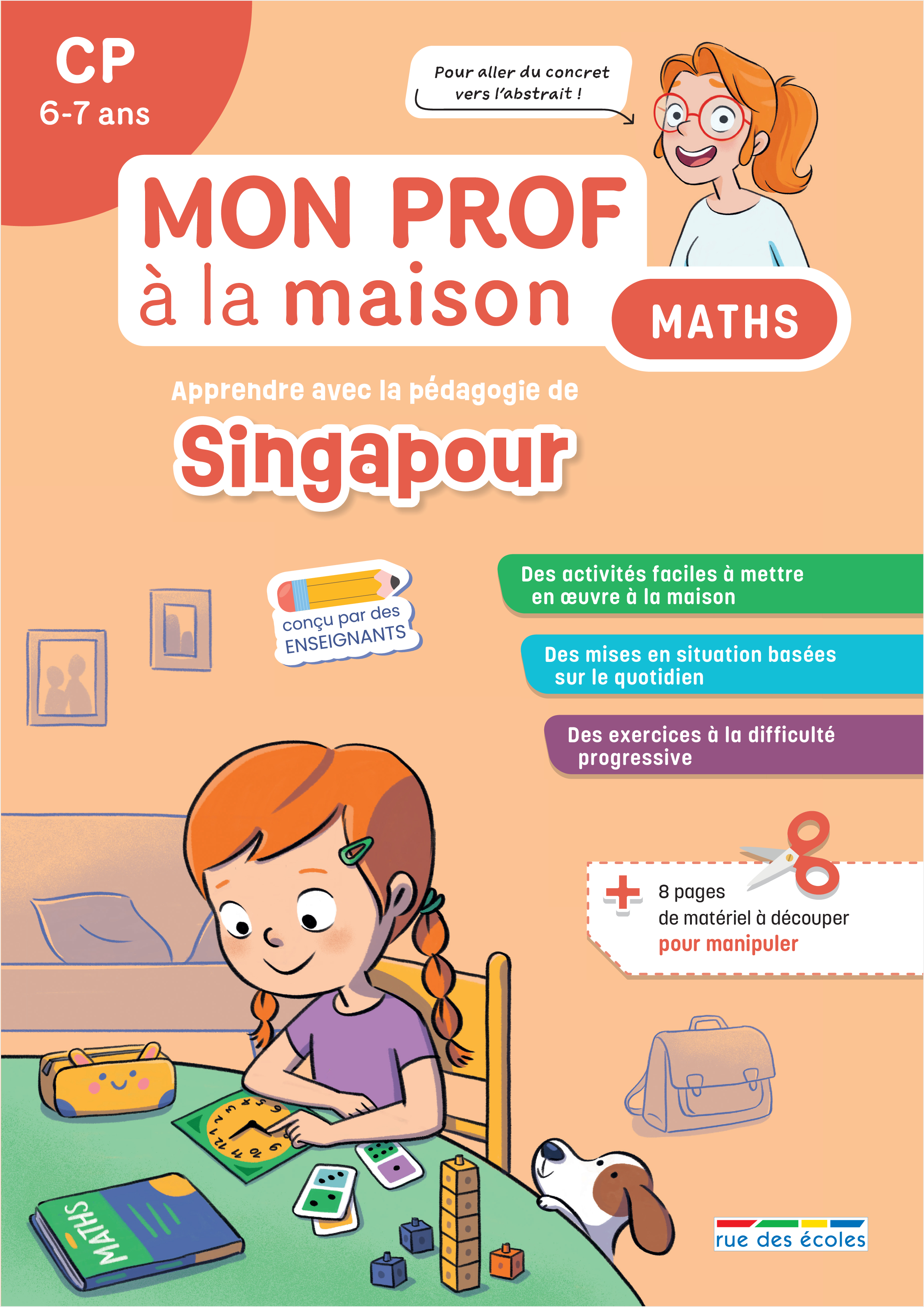 Mon prof à la maison - Maths Singapour CP