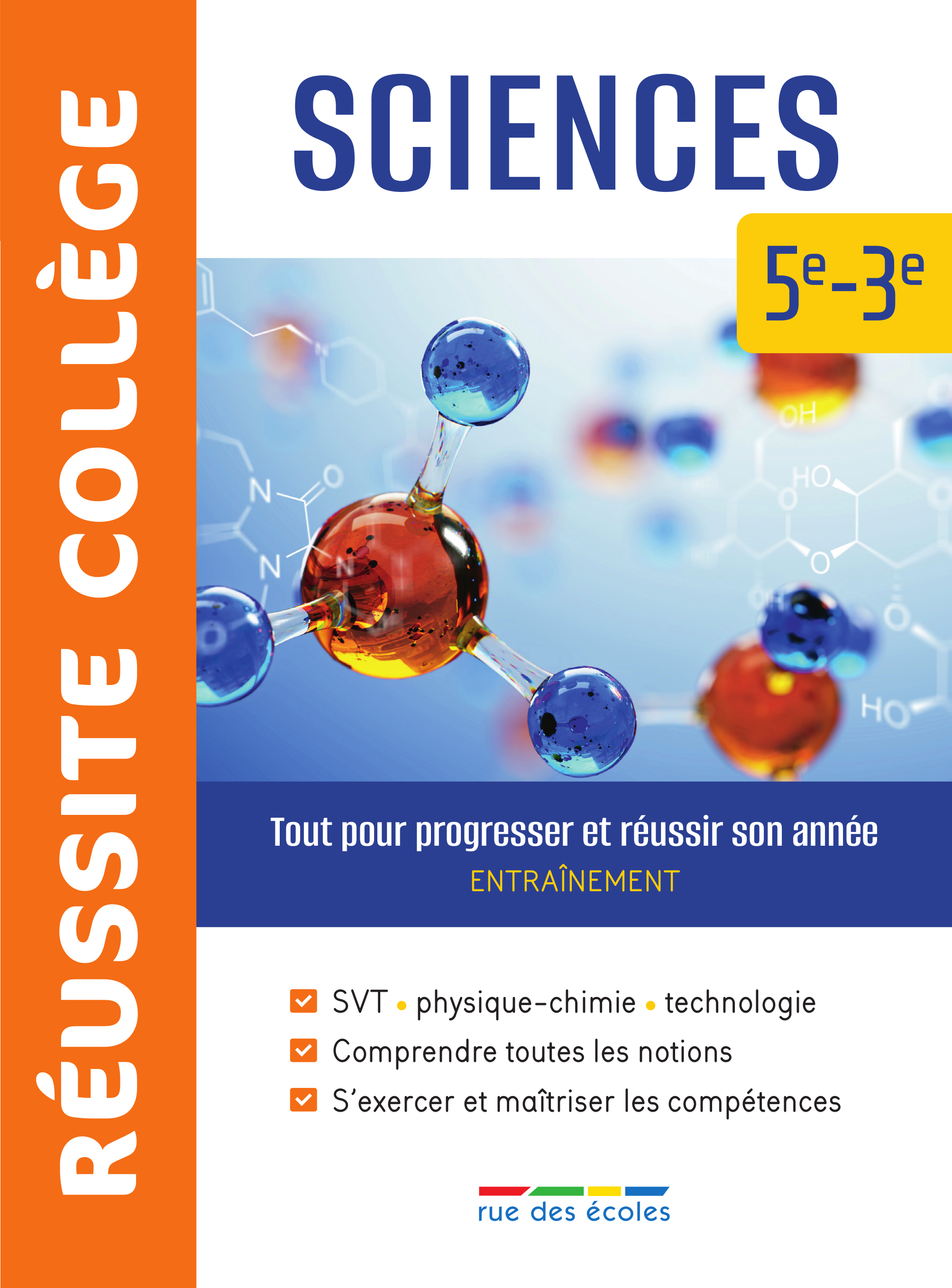 Réussite collège sciences 5e-3e