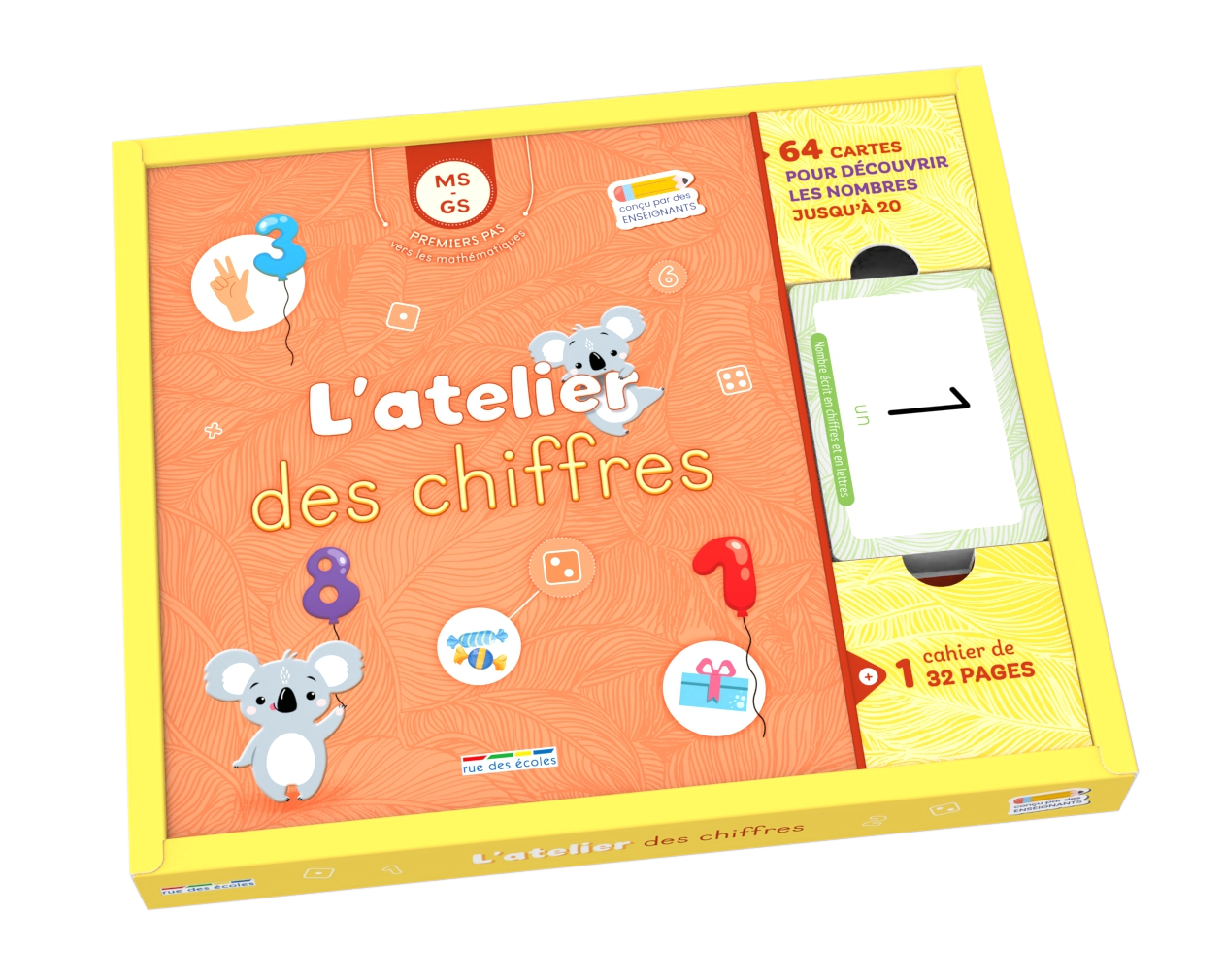 L'Atelier des chiffres -  MS-GS (coffret)