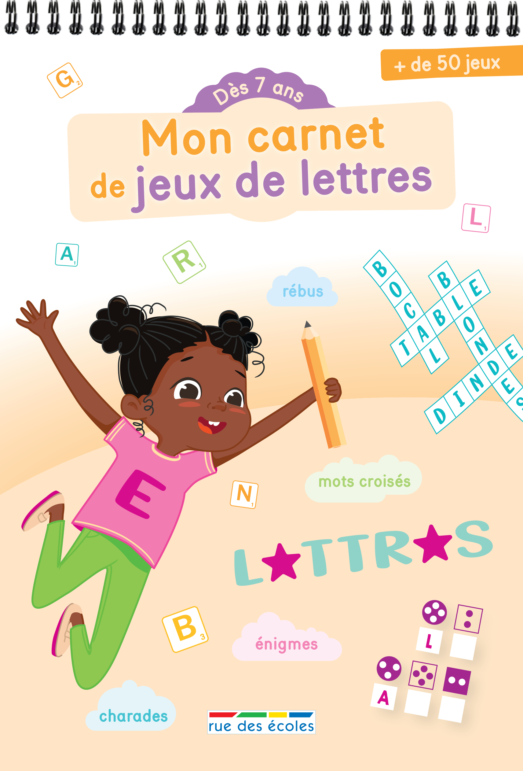 Mon carnet de jeux de lettres