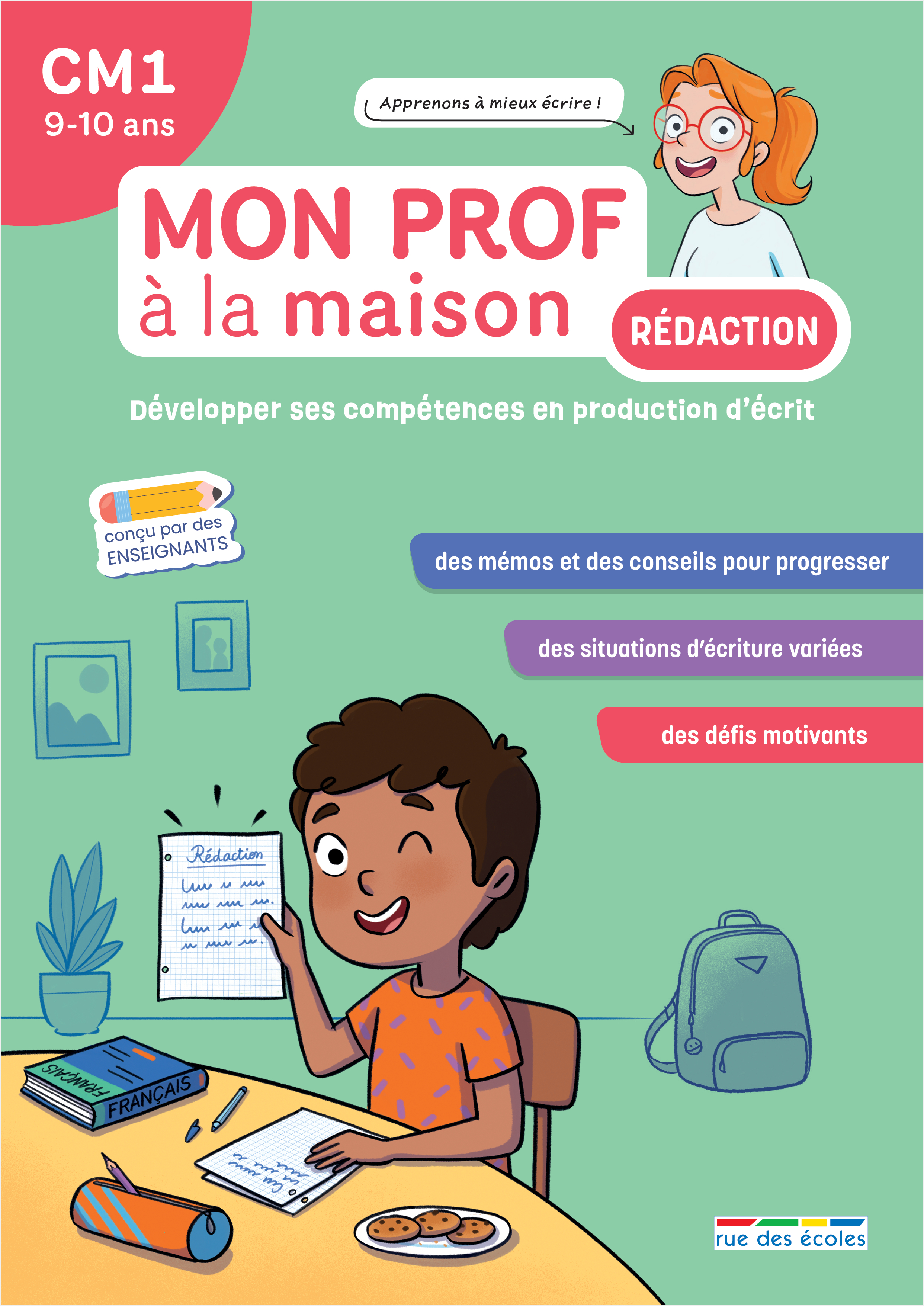 Mon prof à la maison - Rédaction CM1
