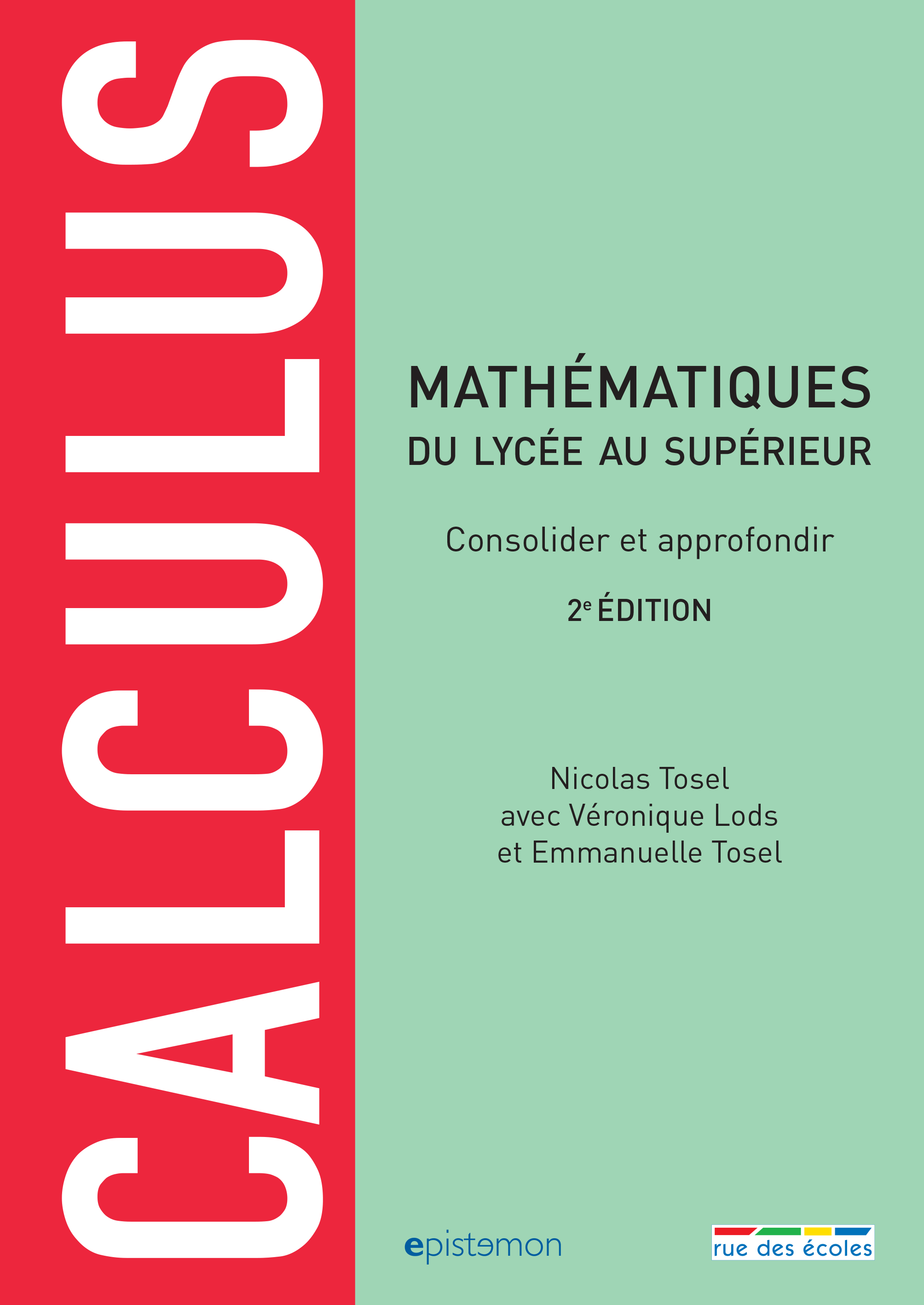 Calculus - Mathématiques du lycée au supérieur