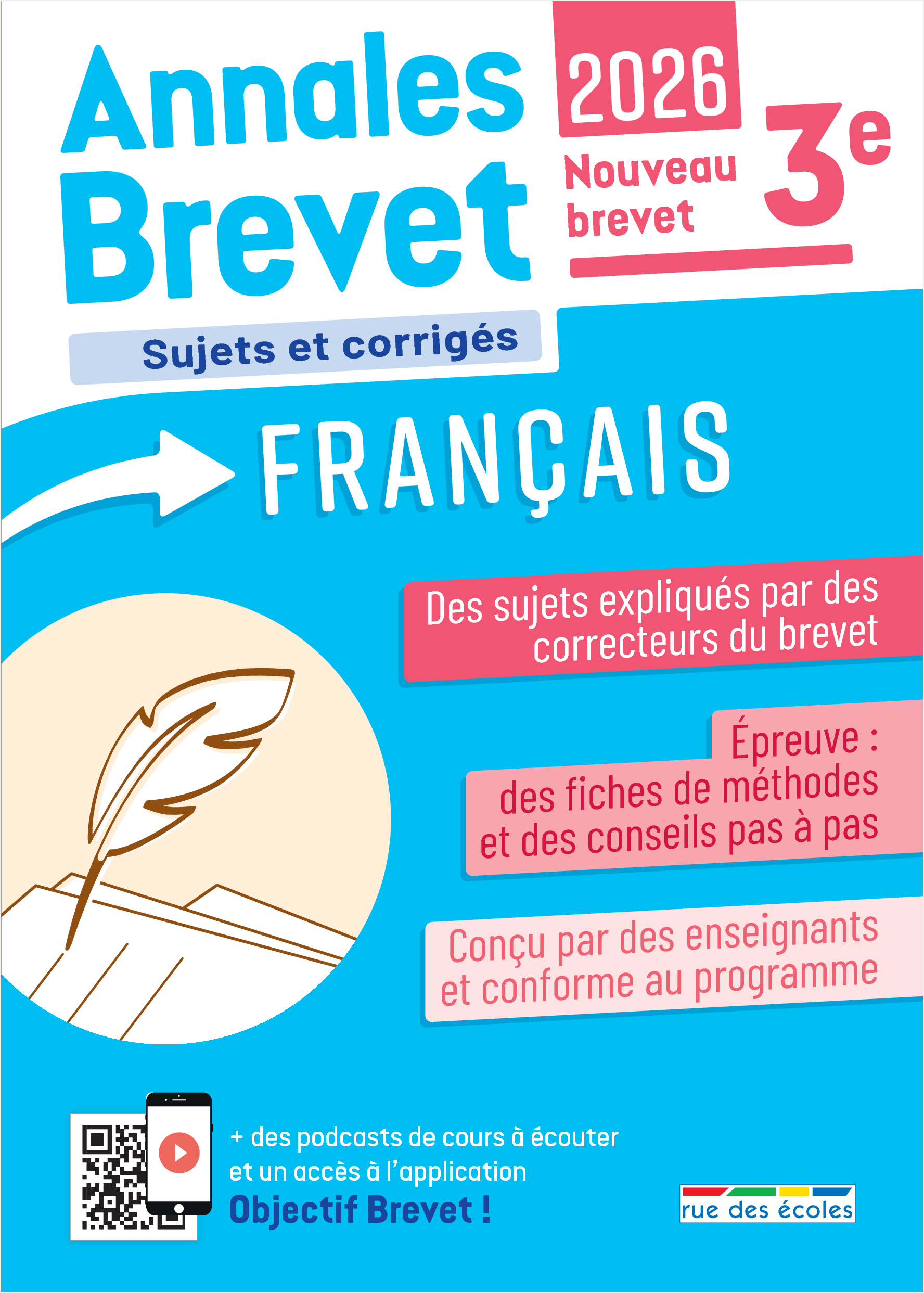Annales Brevet - Français - 3e - 2026