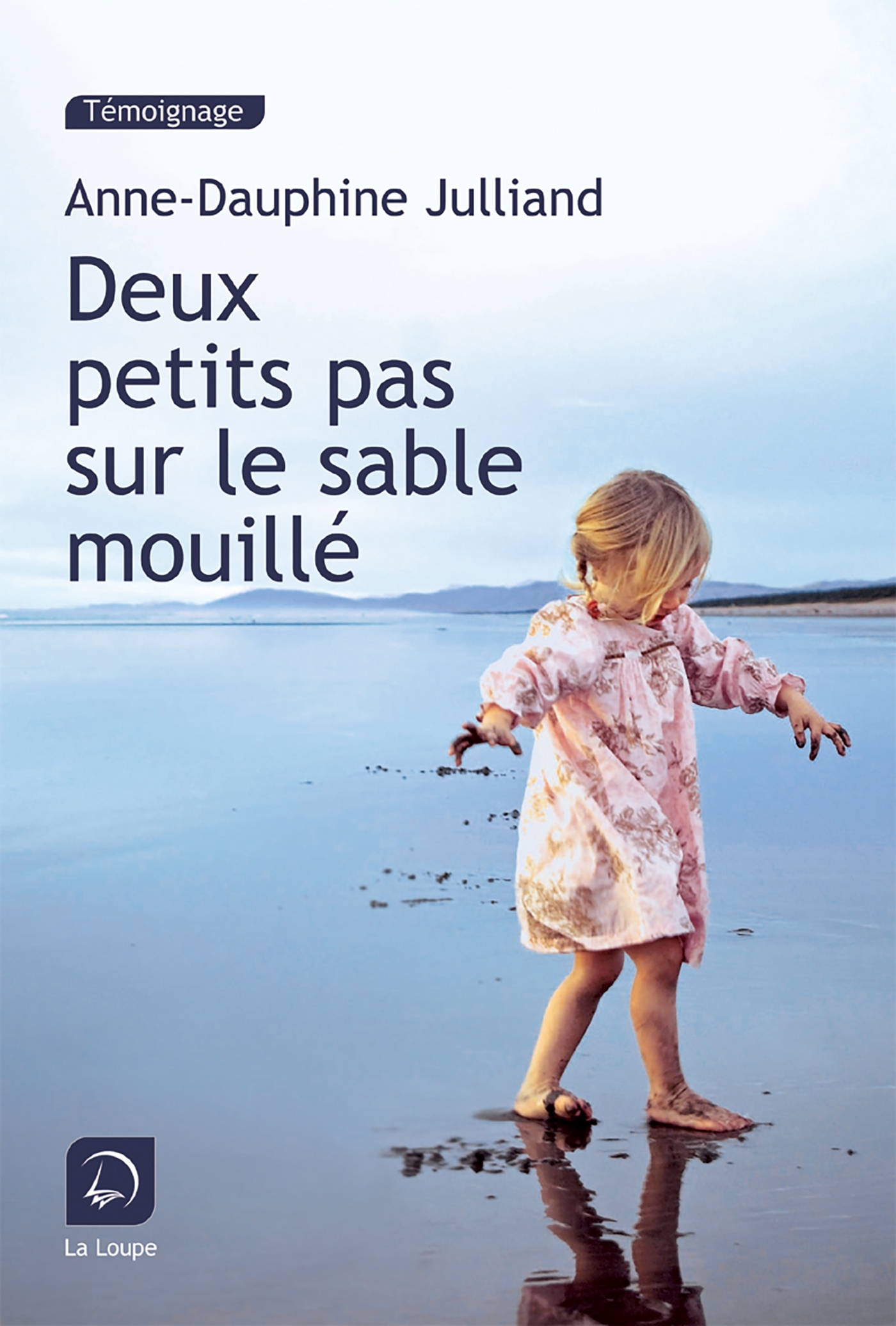 Deux petits pas sur le sable mouillé