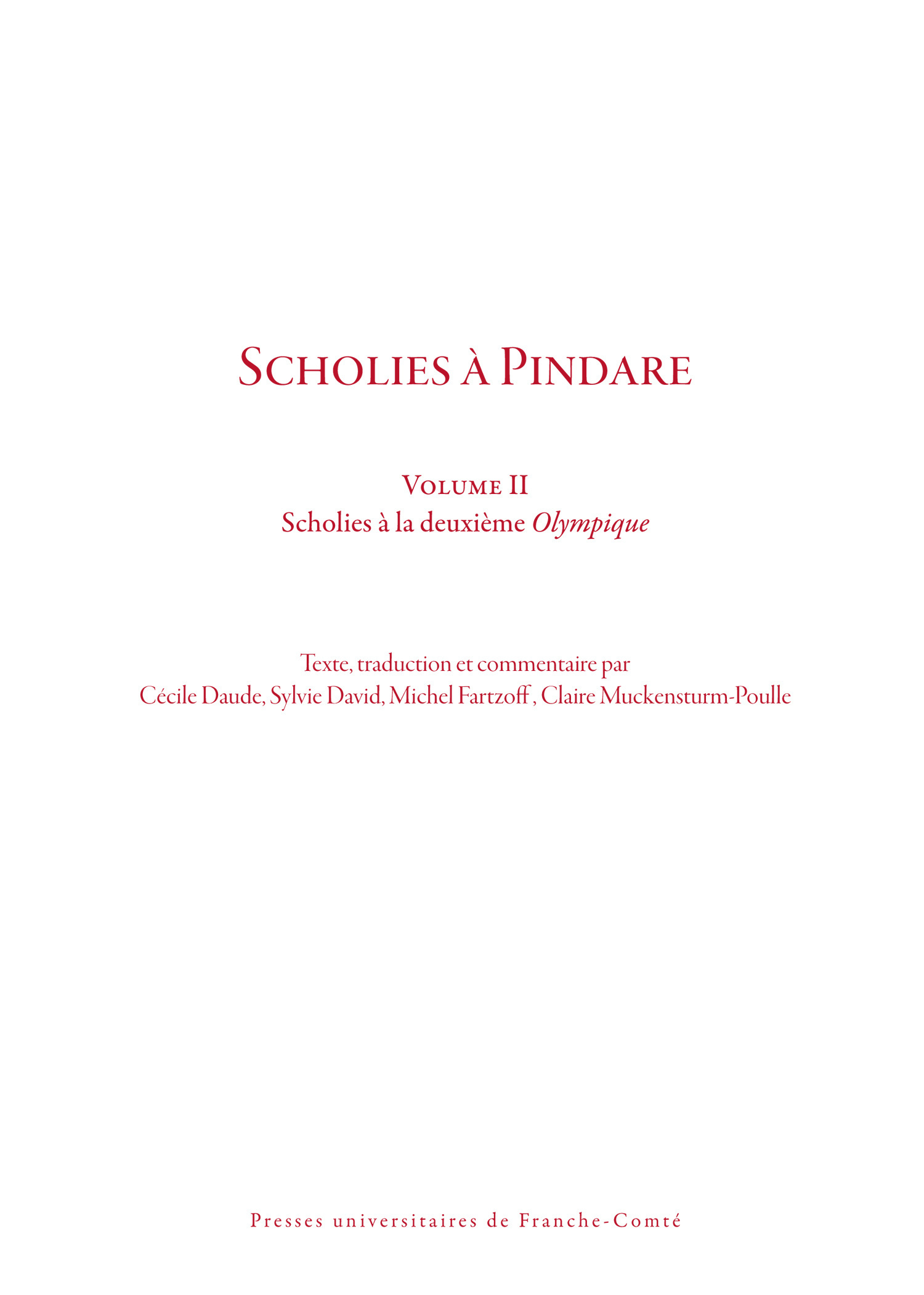 Scholies à la deuxième "Olympique"