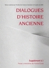 DIALOGUES D'HISTOIRE ANCIENNE SUPPLEMENT 4 - 2010 (2 VOLUMES). JEUX E T ENJEUX DE LA MISE EN FORME D