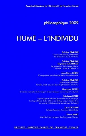 PHILOSOPHIQUE, ANNEE 2009. HUME - L'INDIVIDU