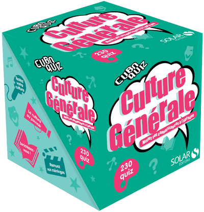 Cuboquiz - Culture générale -nouvelle édition-