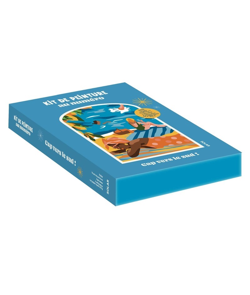 Kit de peinture au numéro - Cap sur le Sud !