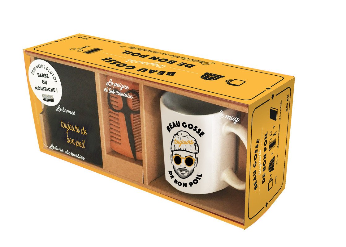 Coffret beau gosse toujours de bon poil - Plutôt barbe ou moustache