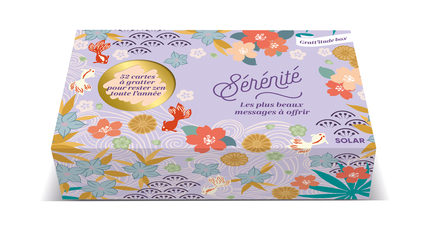 Grattitude Box Sérénité. Les plus beaux messages à offrir - 52 cartes à gratter pour rester zen toute l'année