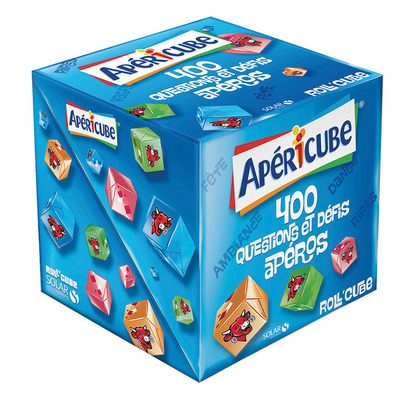 Roll'Cube - Apéricube - 400 questions et défis apéro