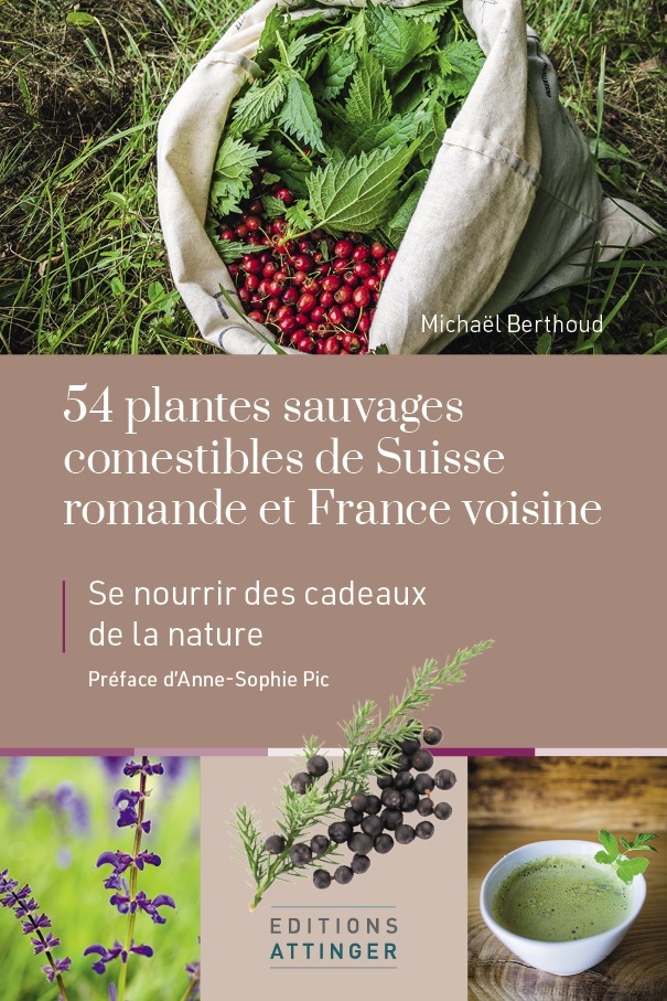 54 PLANTES SAUVAGES COMESTIBLES DE SUISSE ROMANDE ET FRANCE VOISINE
