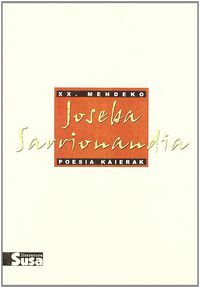 JOSEBA SARRIONANDIA - XX.MENDEKO POESIA KAIERAK