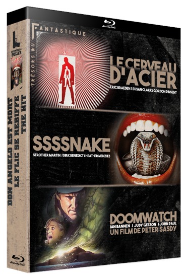 TRESORS DU FANTASTIQUE VOL.2 : DOOMWATCH + LE CERVEAU D'ACIER + SSSSNAKE - BRD