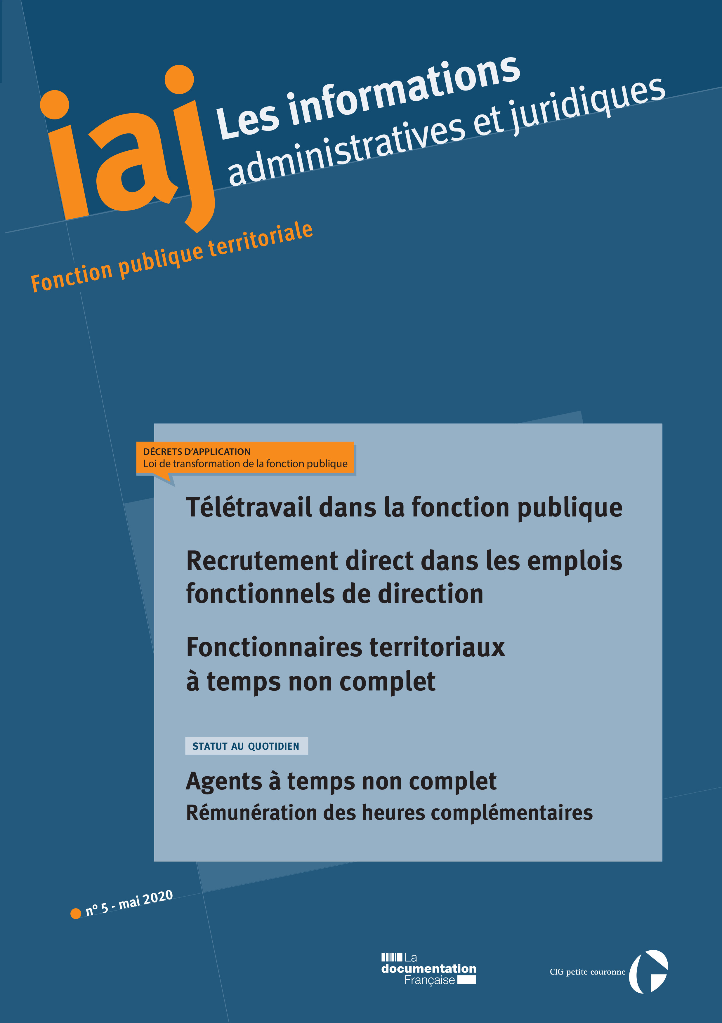 Télétravail dans la fonction publique