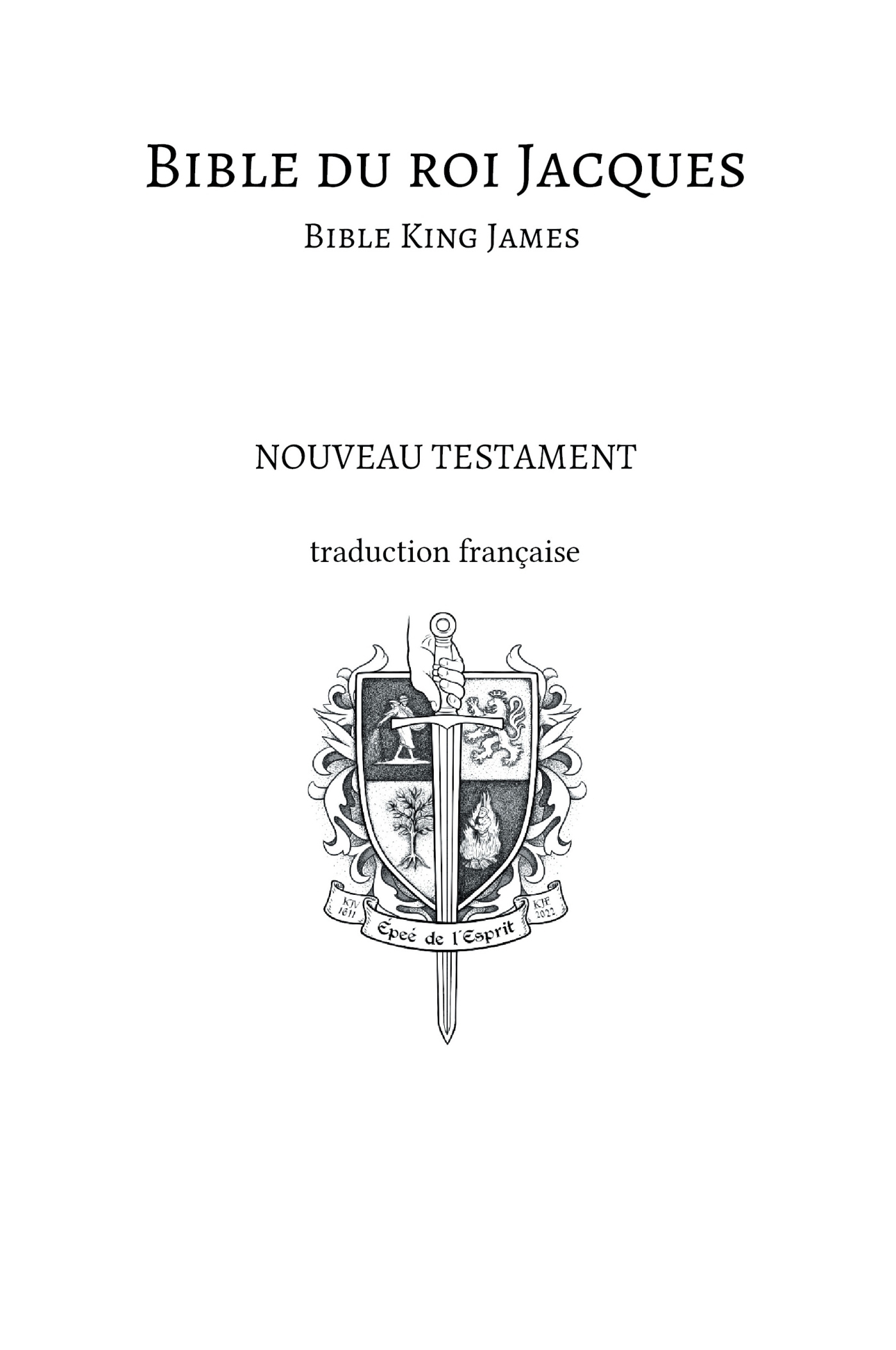 Bible du roi Jacques - Bible King James - Nouveau testament