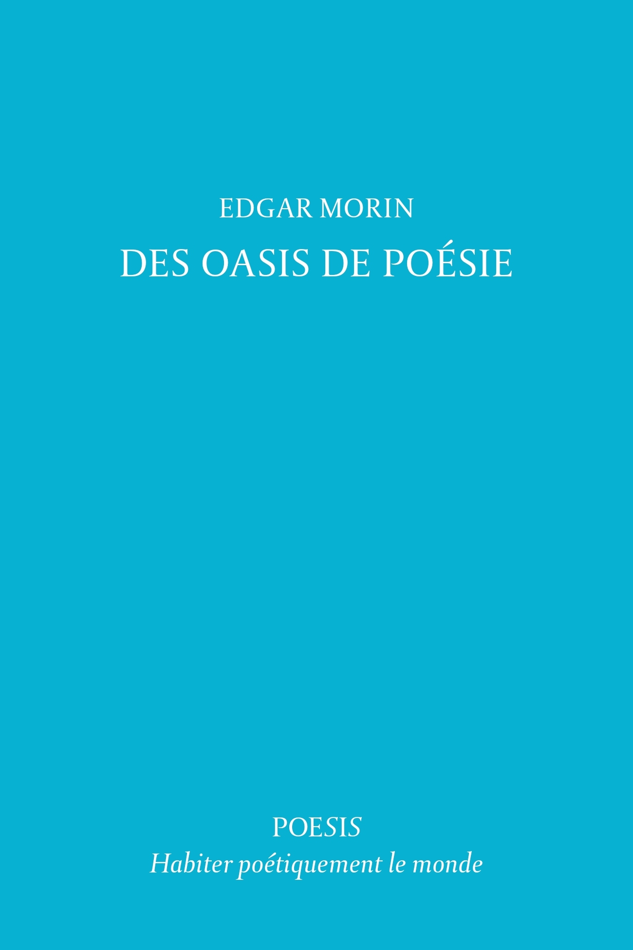 Des oasis de poésie