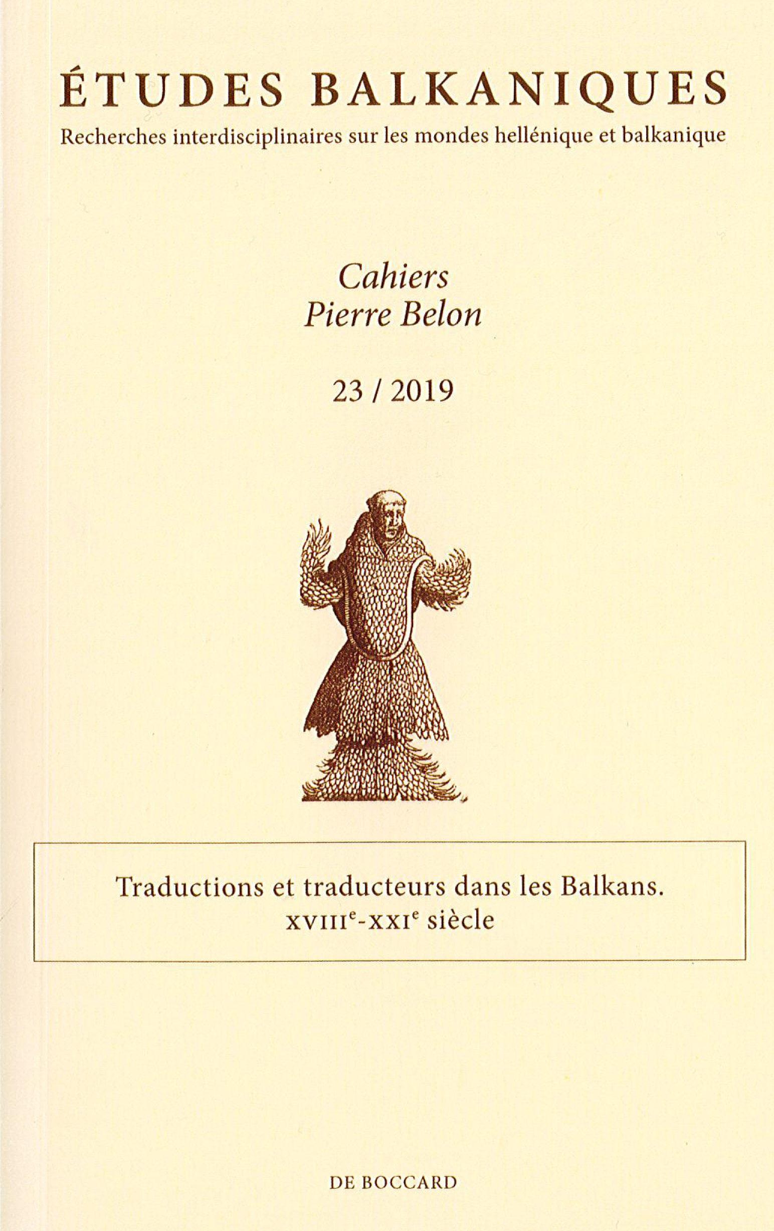 Cahiers Pierre Belon 23 2019-2020