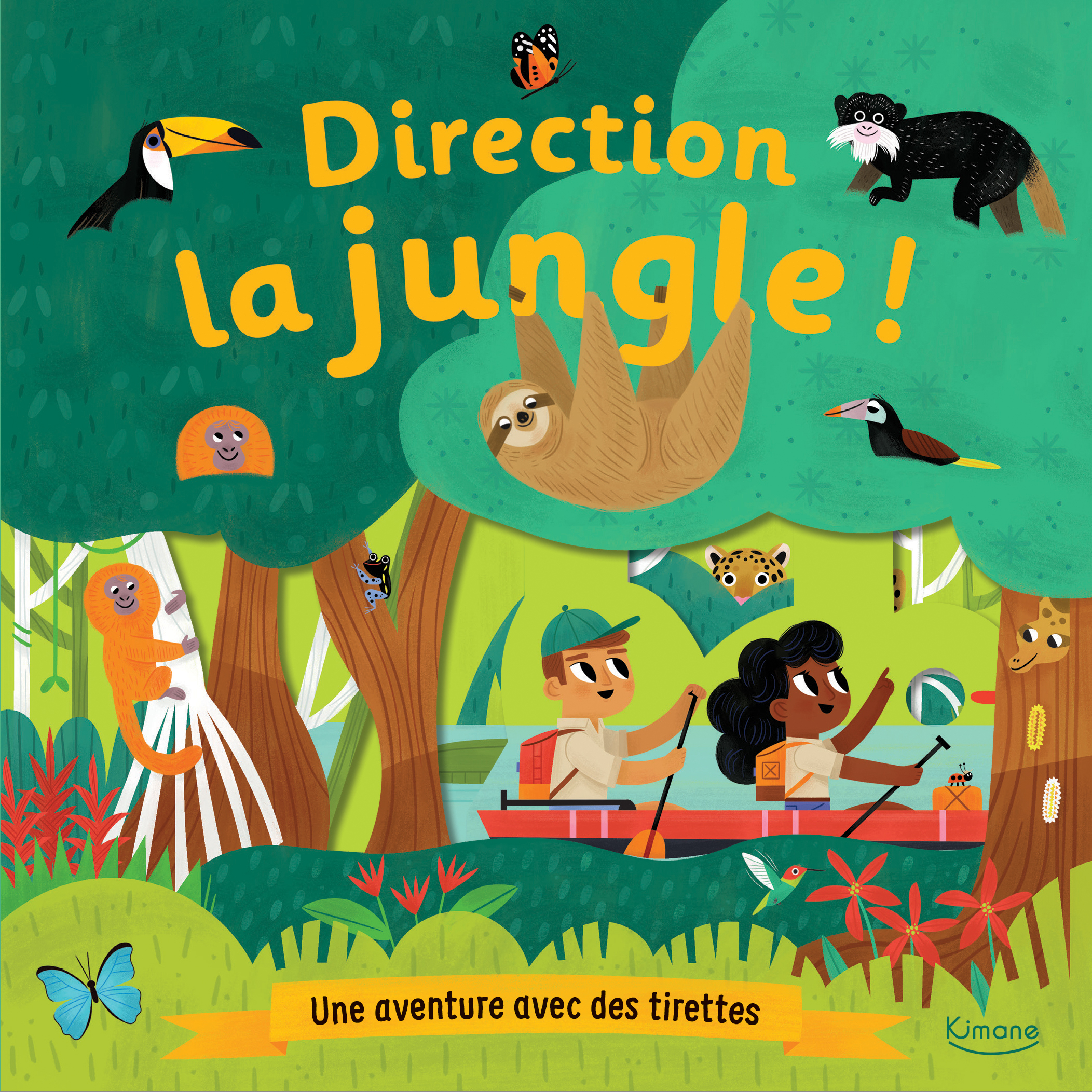 Direction la jungle ! - une aventure avec des tirettes