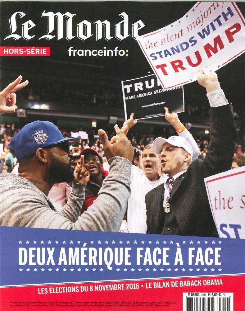 Le Monde Hs N° 54 - Deux Ameriques Face A Face - Octobre 2016