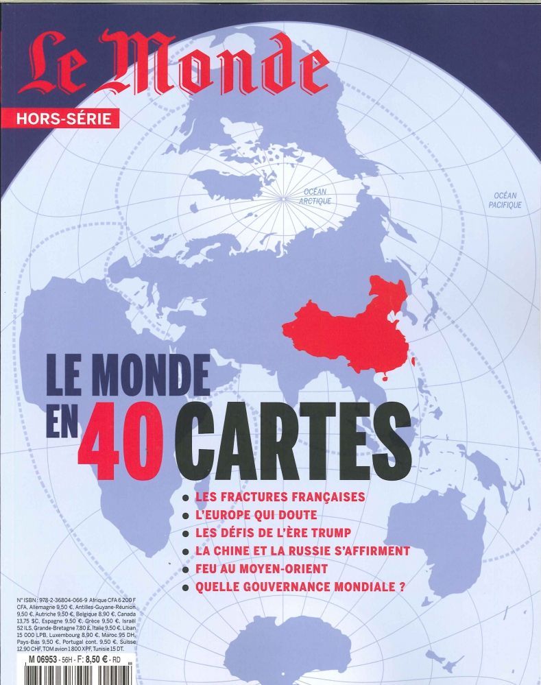 Le Monde Hs Le Monde En 40 Cartes Avril 2017