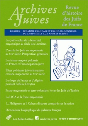 Archives Juives n°43/2