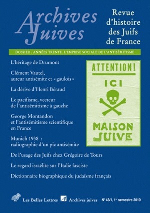 Archives Juives n°43/1