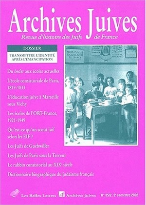 Archives juives n°35/2