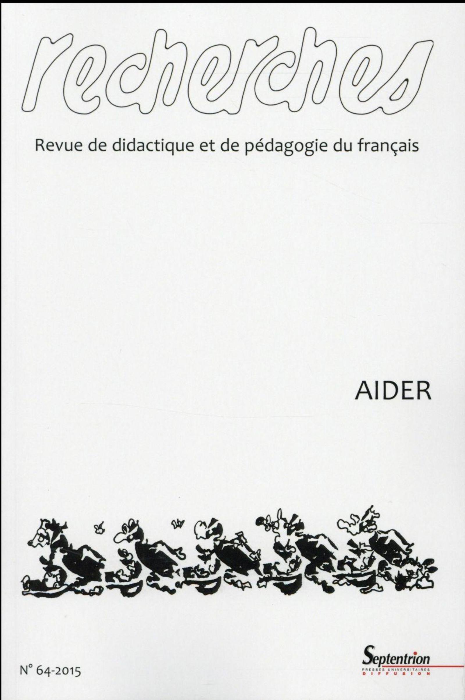 Recherches, n°64/1er semestre 2016