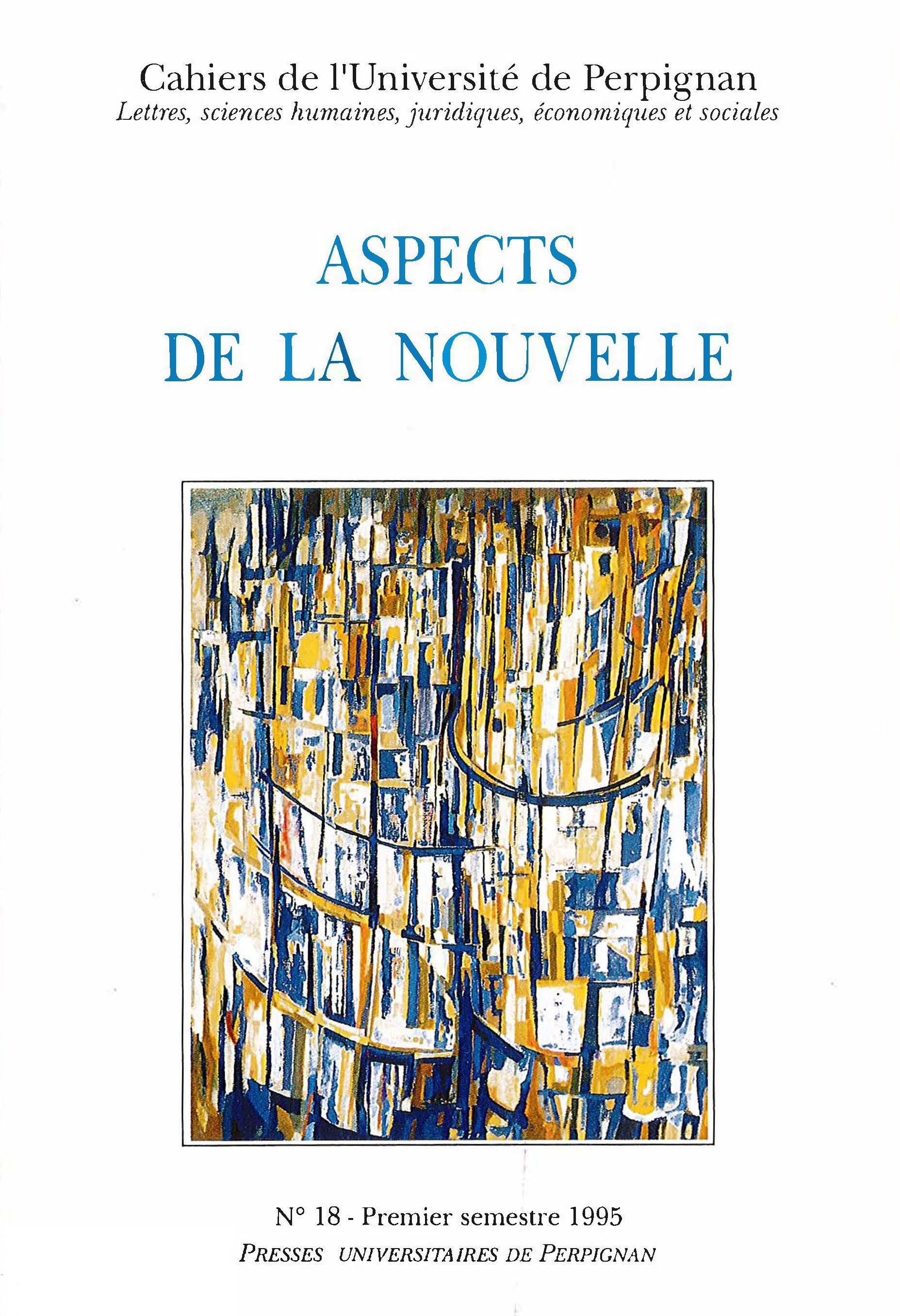 Aspects de la nouvelle
