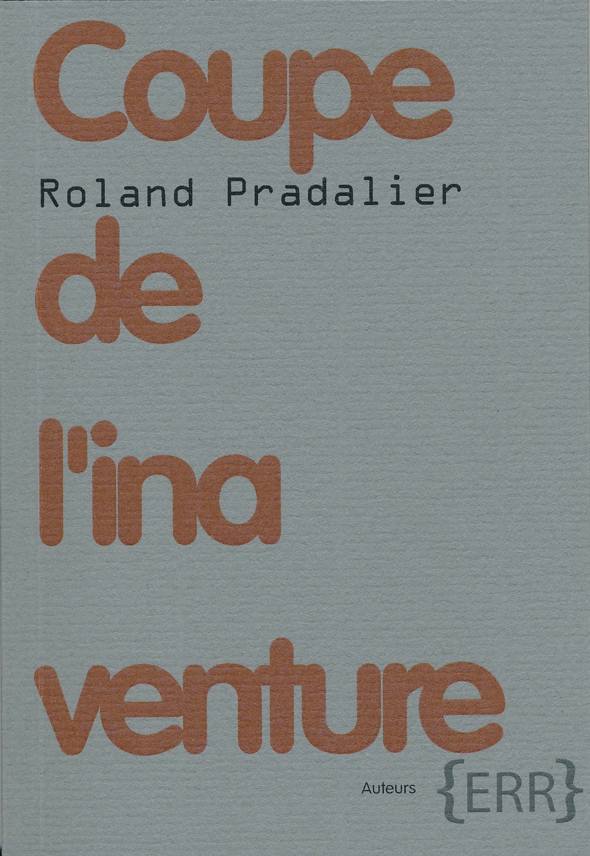 Coupe de l'inaventure