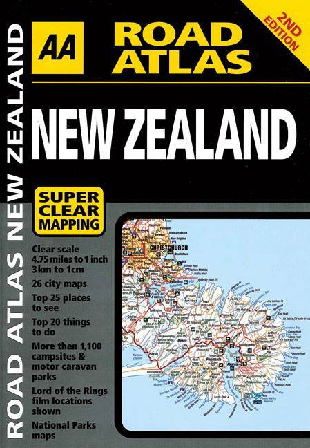 ROAD ATLAS NEW ZEALAND