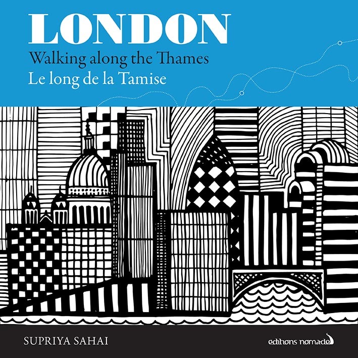 London - walking along the Thames