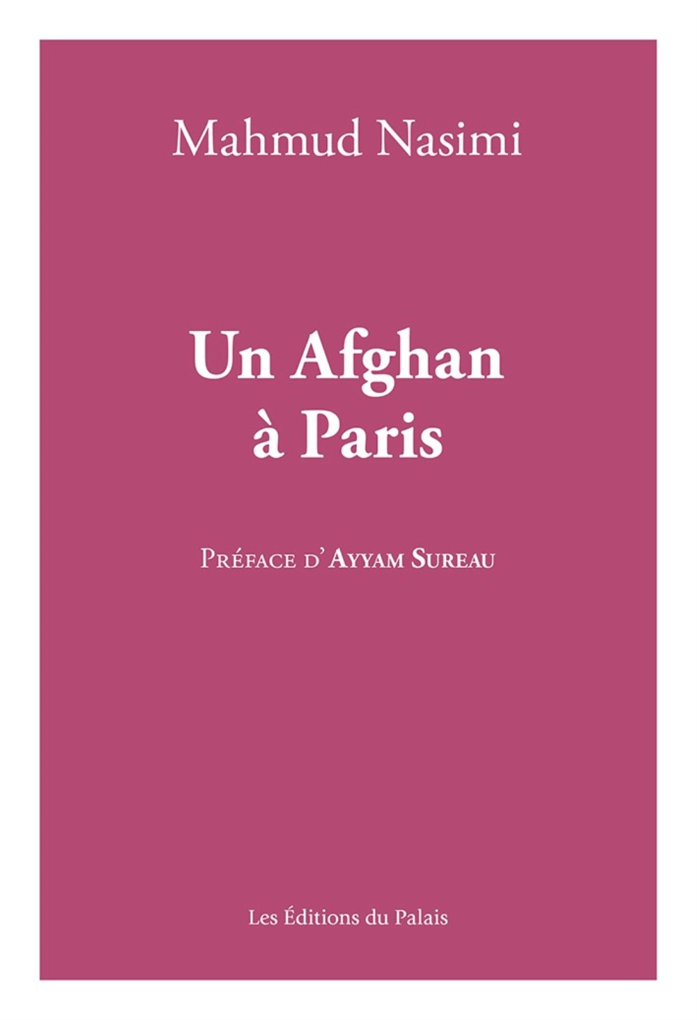 UN AFGHAN A PARIS