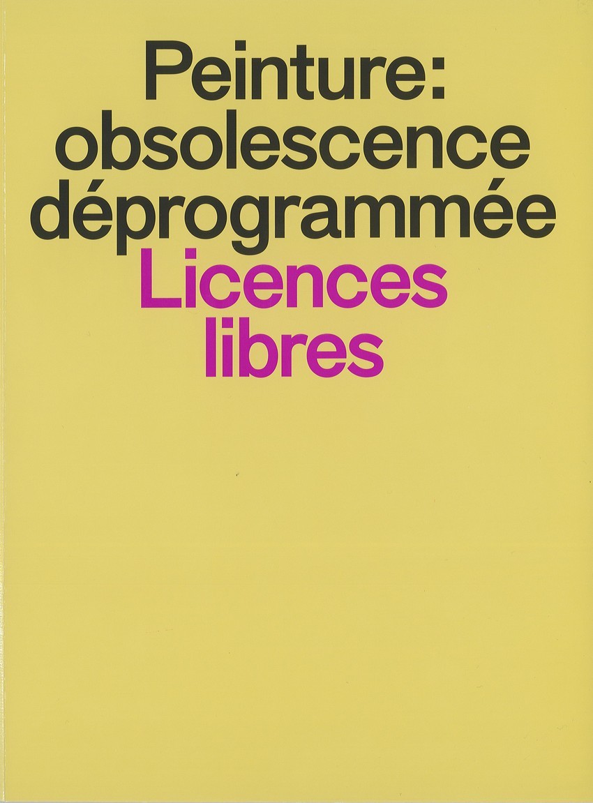 Peinture : obsolescence déprogrammée