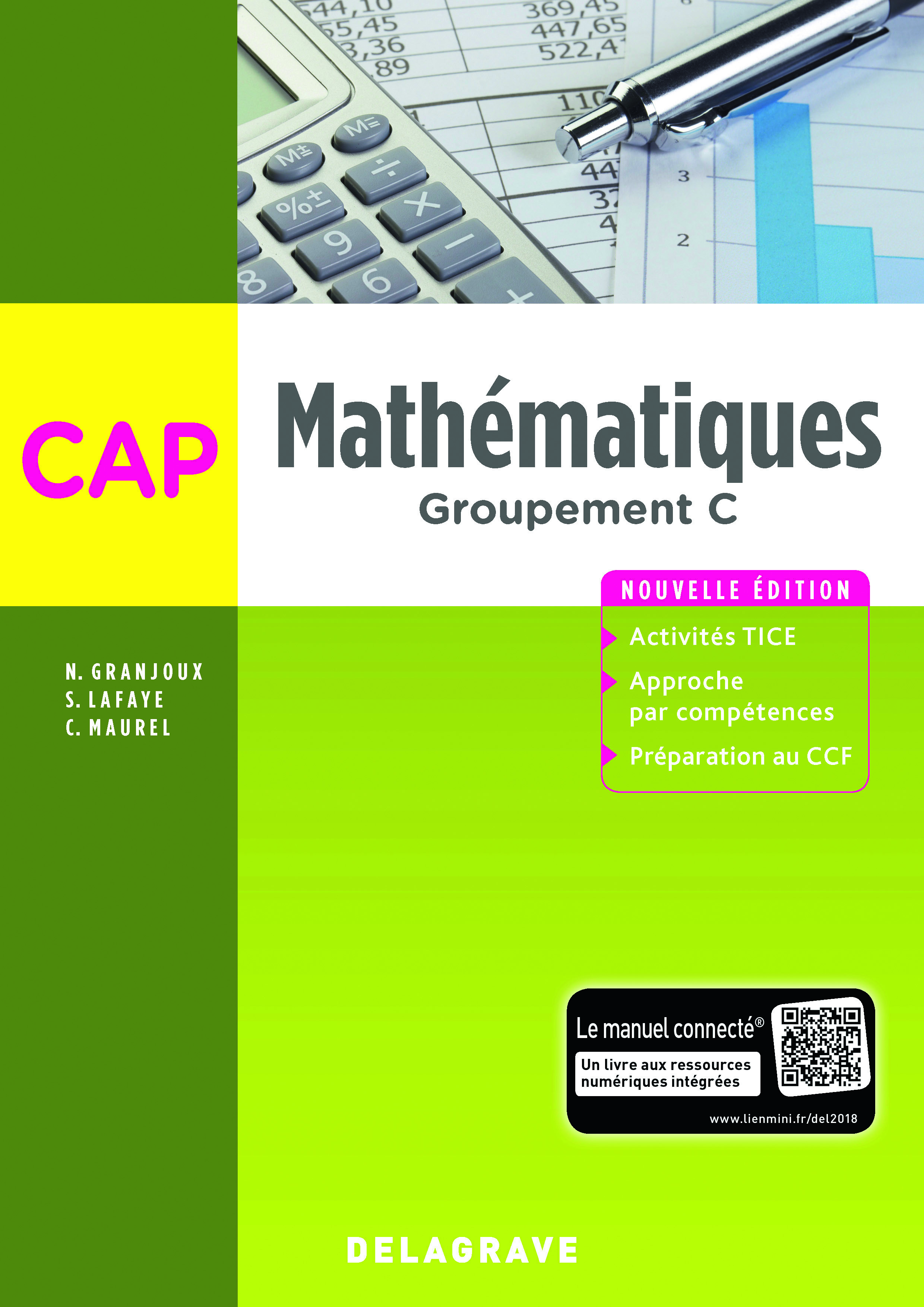 Mathématiques - Groupement C - CAP (2018) - Pochette élève