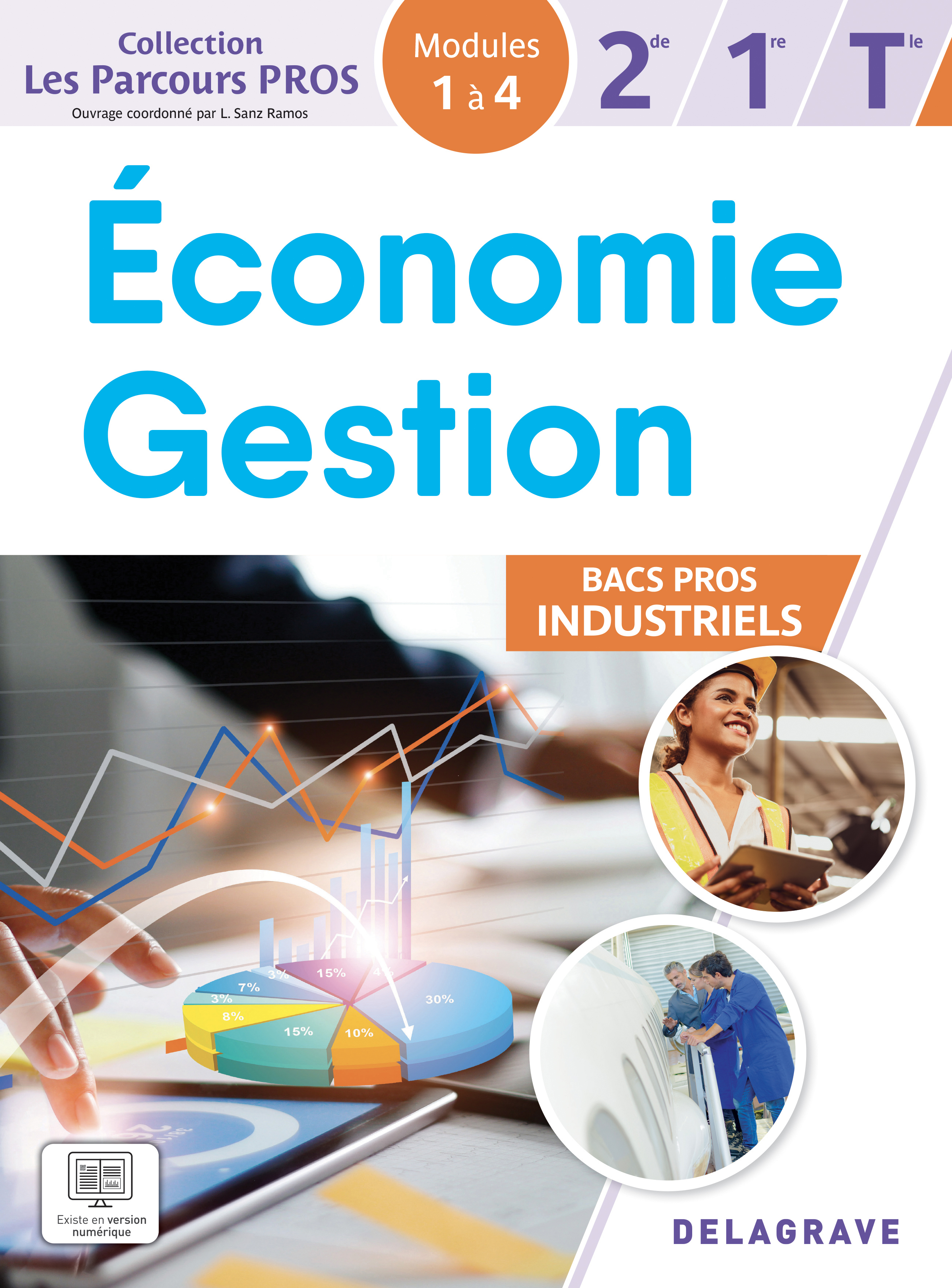 Les Parcours Pros Économie-Gestion 2de, 1re, Tle Bacs Pros Industriels (2025) - Pochette élève