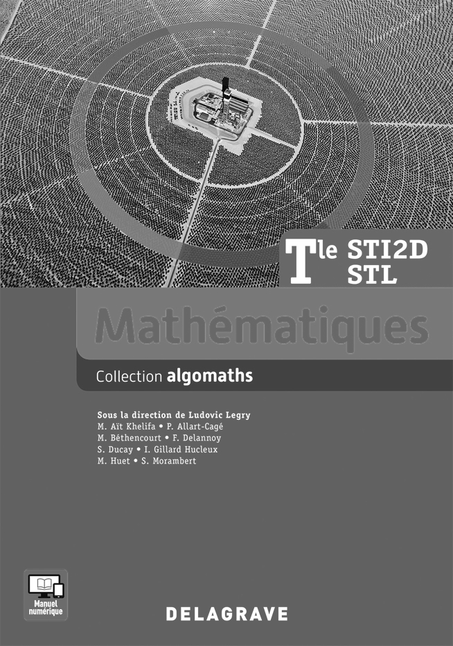 Mathématiques Tle STI2D/STL (2016) - Livre du professeur