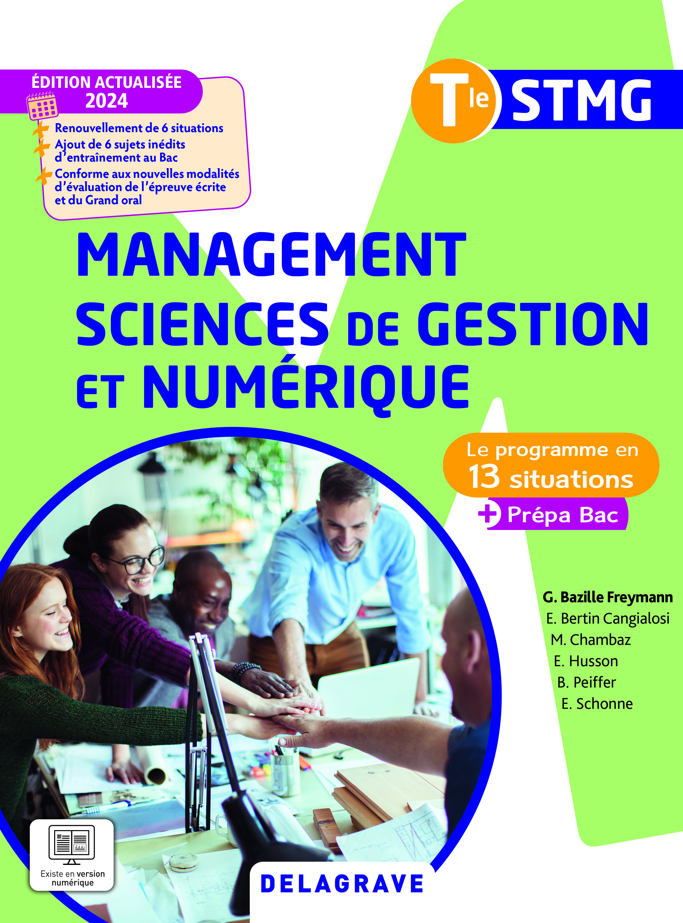 Le programme en situations Management Tle STMG (2024) - Pochette élève
