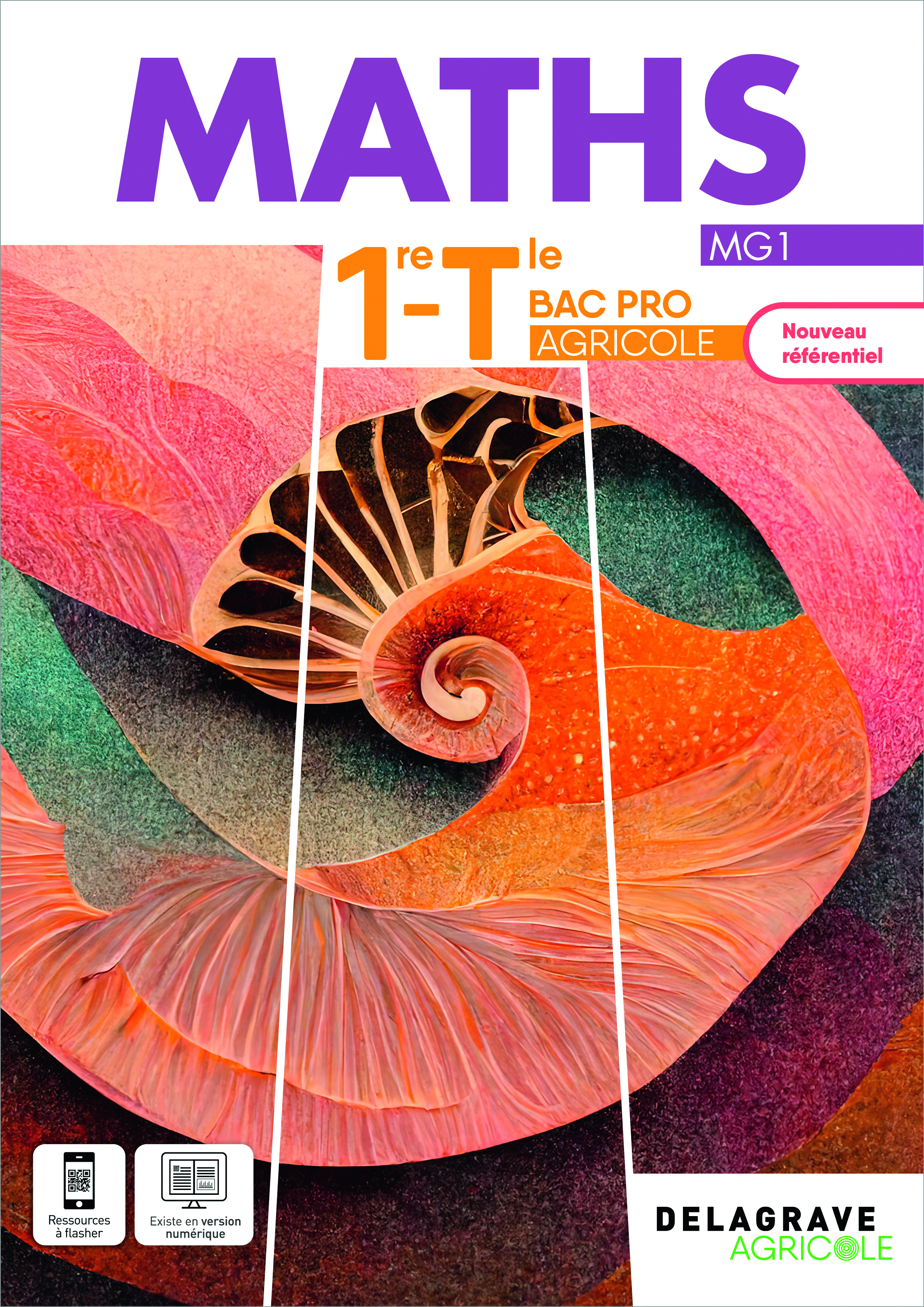 Maths 1re, Tle Bac Pro Enseignement Agricole (2023) - Pochette élève