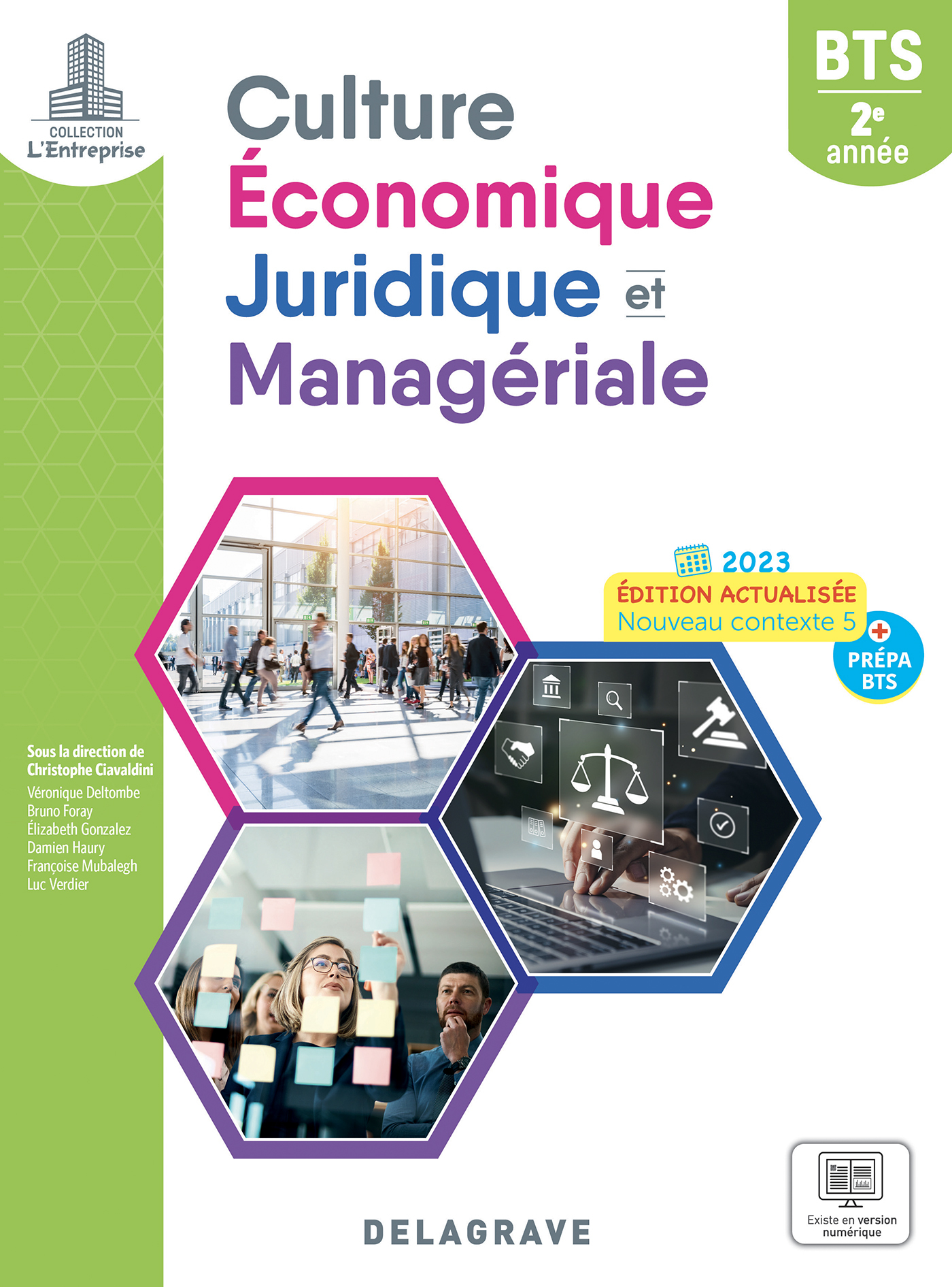 L'entreprise - Culture économique, juridique et managériale (CEJM) 2e année BTS (2023) - Pochette élève